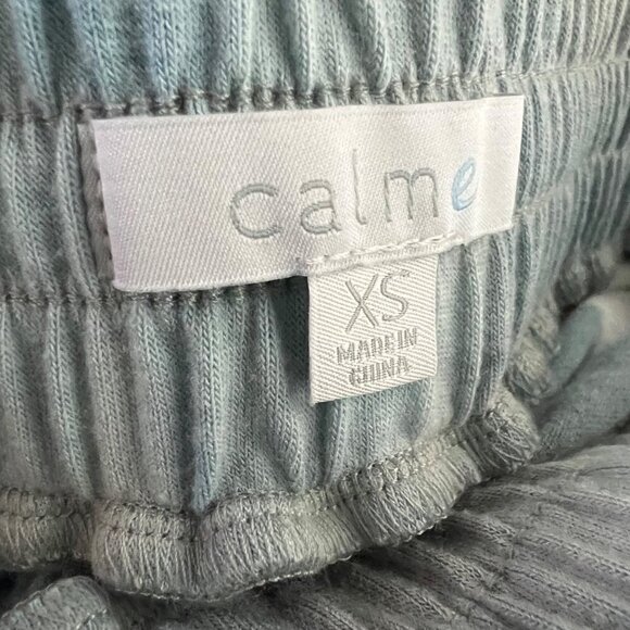 NWT Calme Johnny Was‎  Commuter Short Skirt Rain Blue Tie Dye Athletic XS - Picture 9 of 10